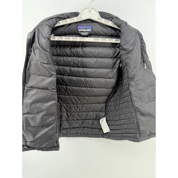 Patagonia Womens Black Down Vest Full Zip Puffer Quilted Small - Picture 3 of 7